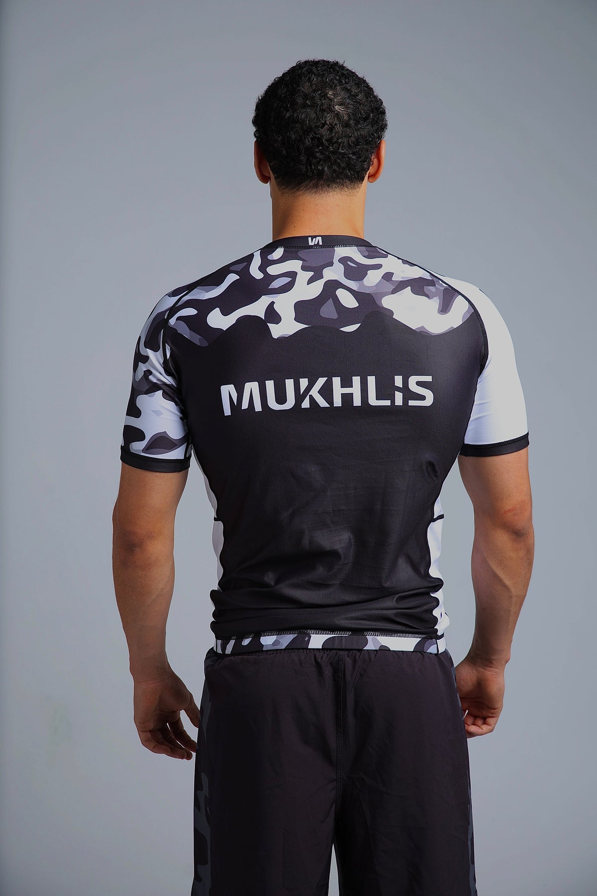 Rashguard camouflage - Noir