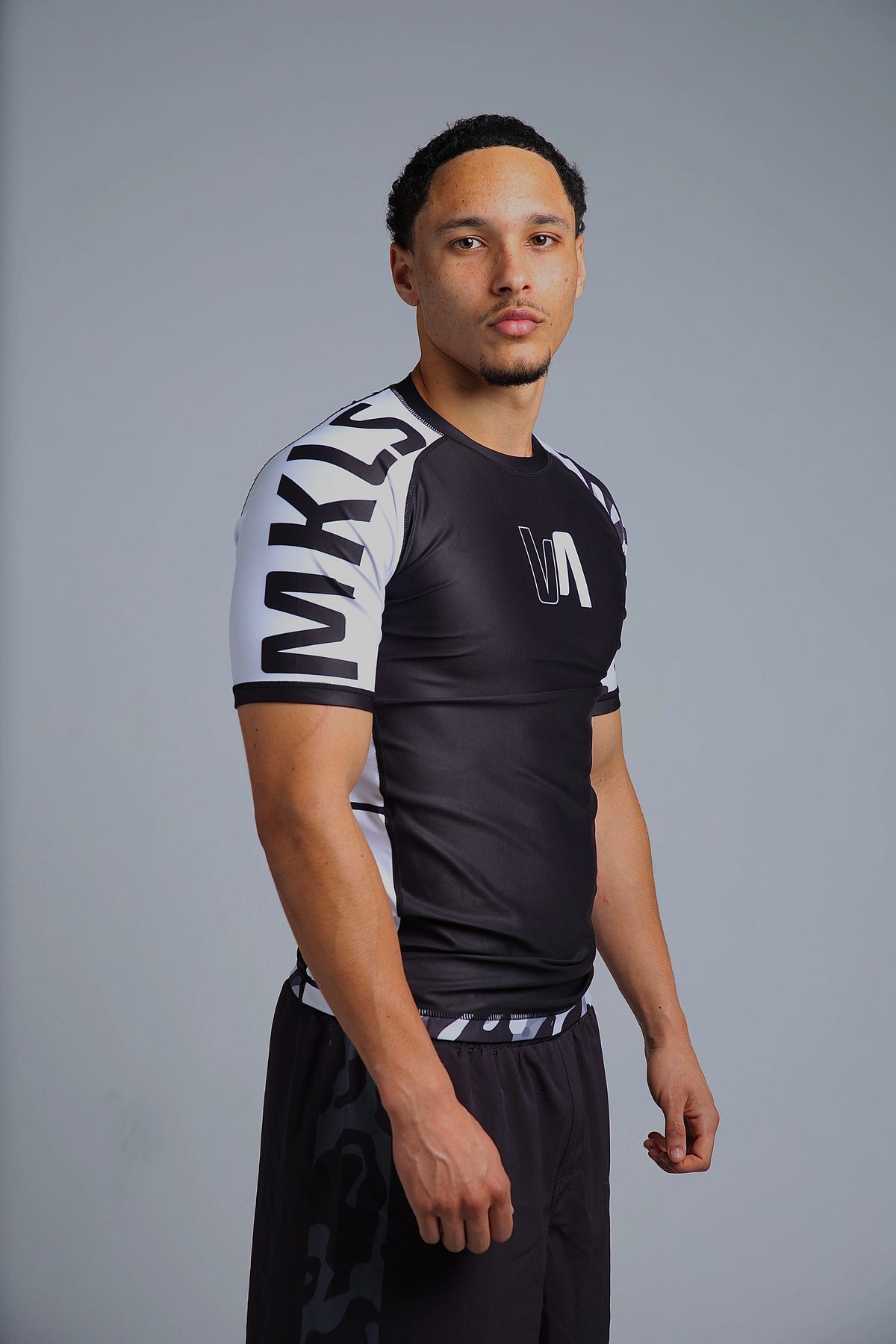 Rashguard camouflage - Noir