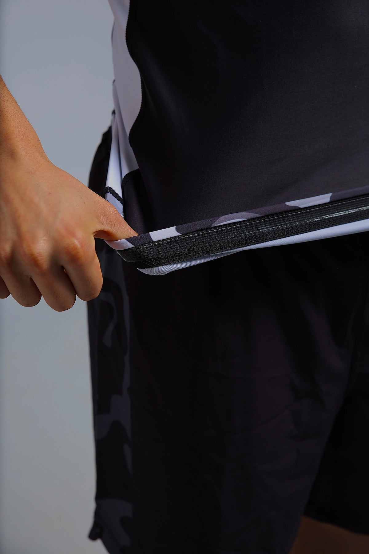 Rashguard camouflage - Noir