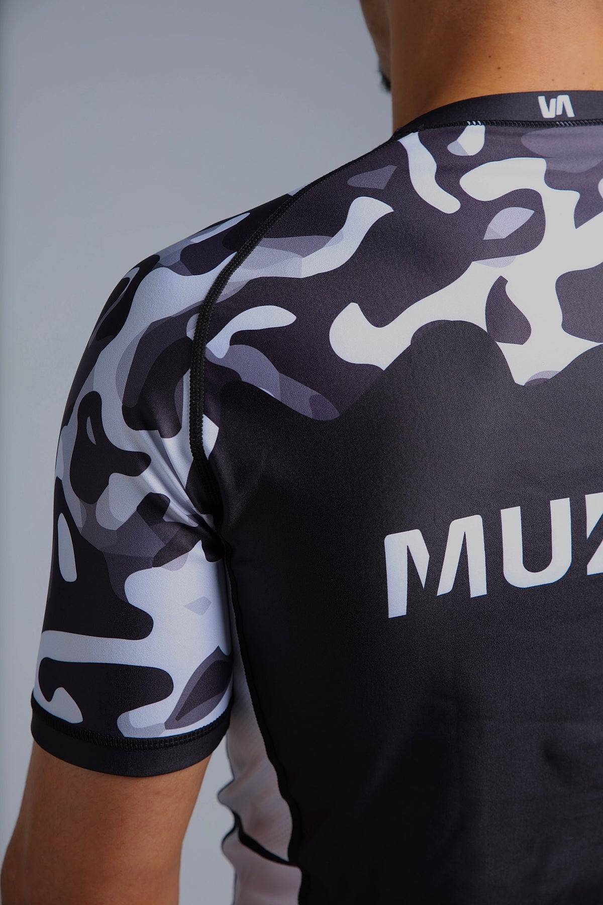 Rashguard camouflage - Noir