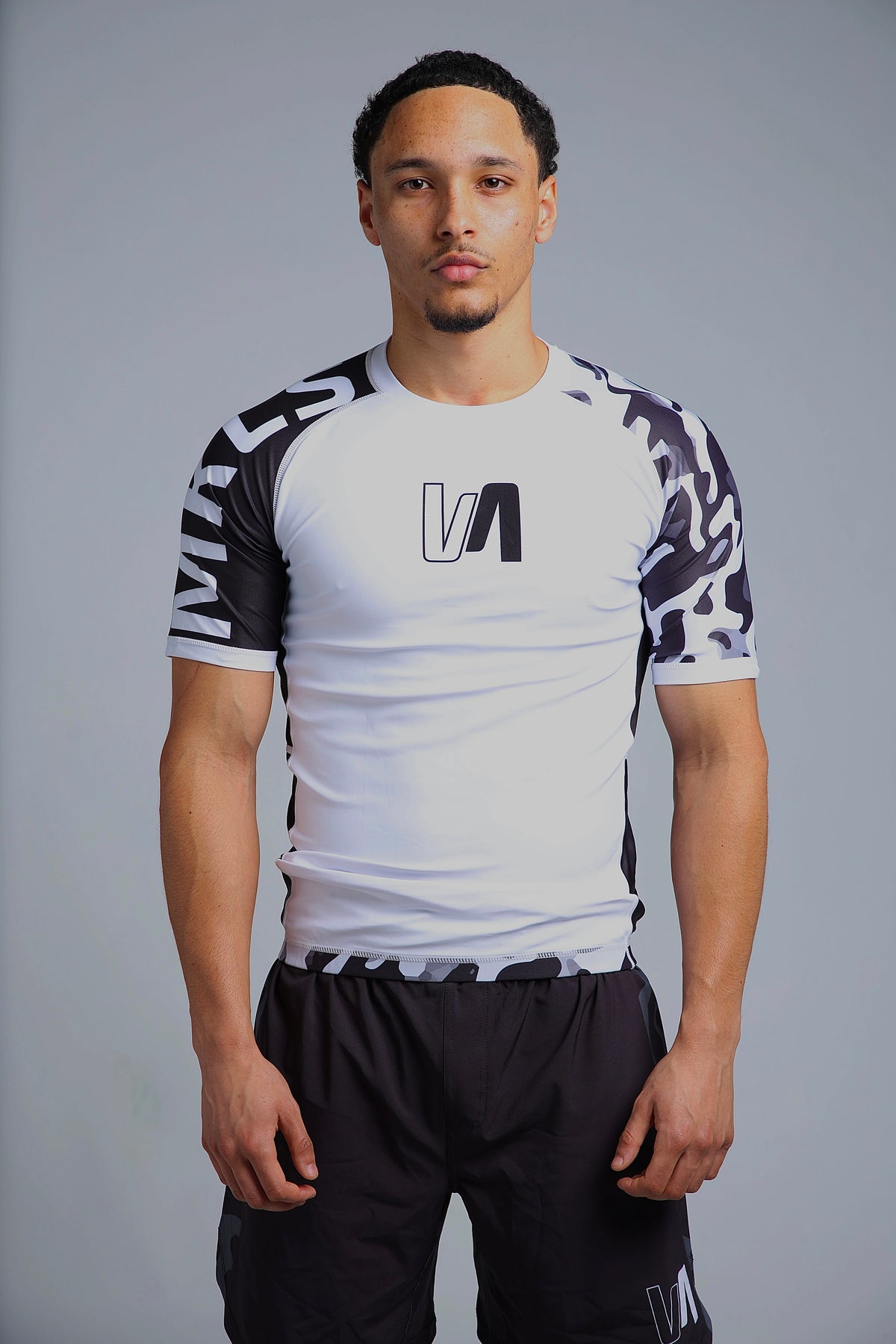 Rashguard camouflage - Blanc