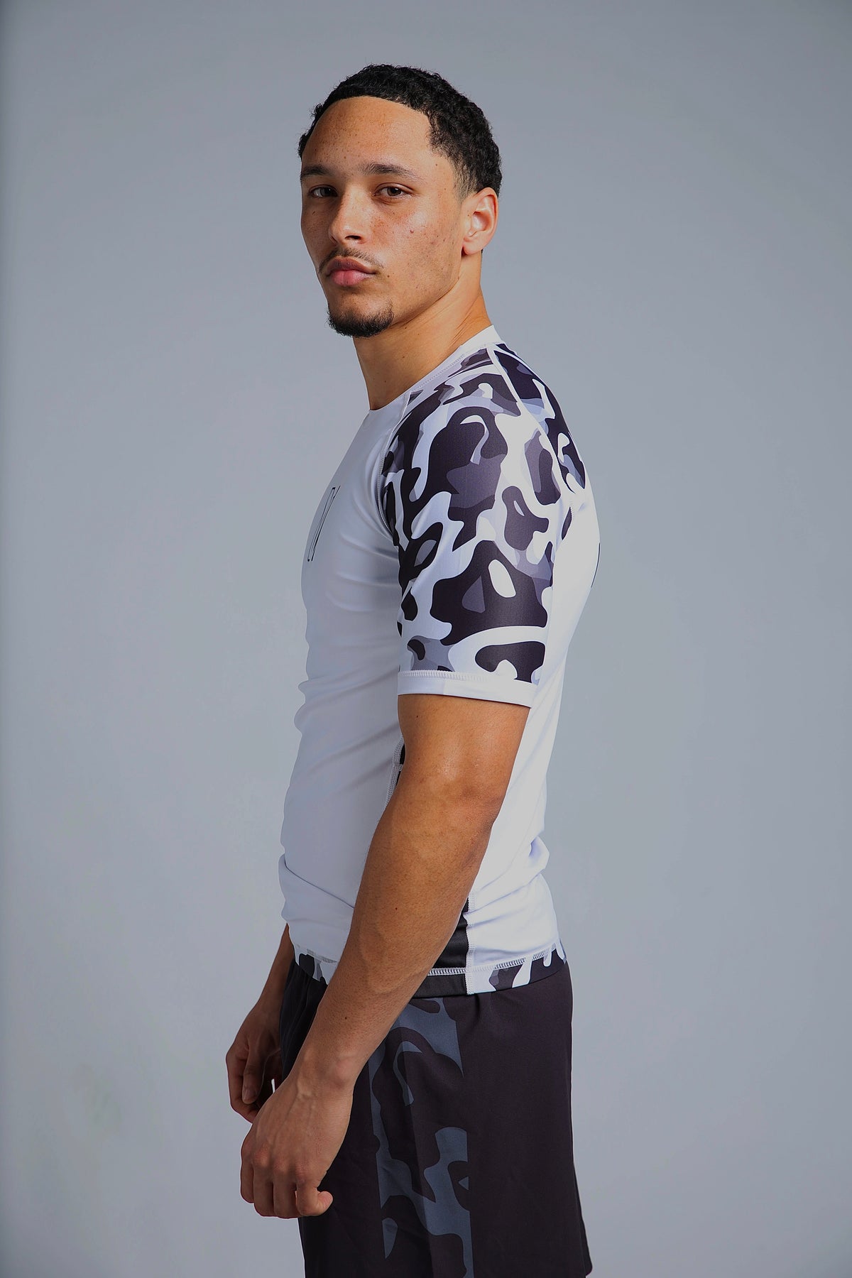 Rashguard camouflage - Blanc