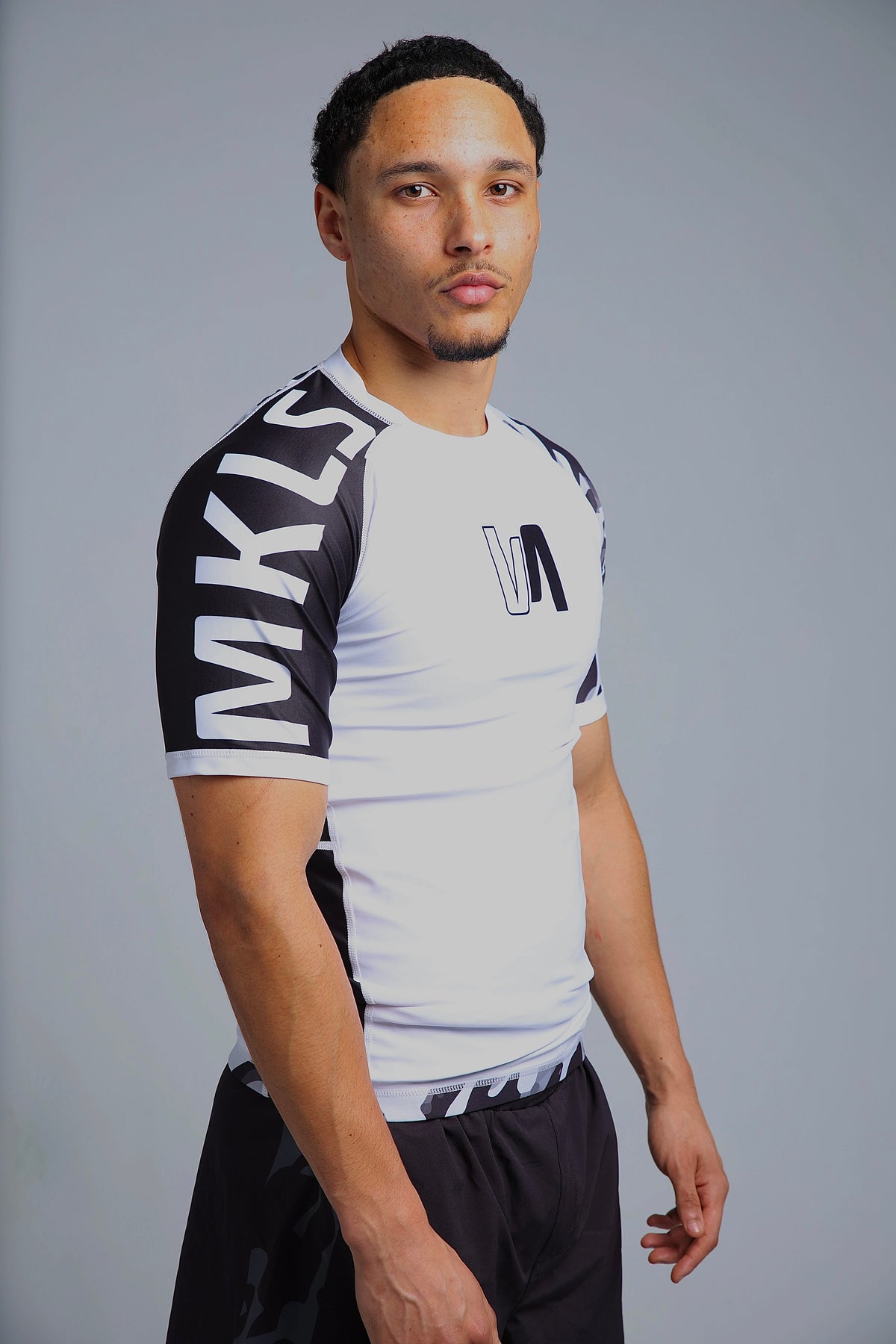 Rashguard camouflage - Blanc