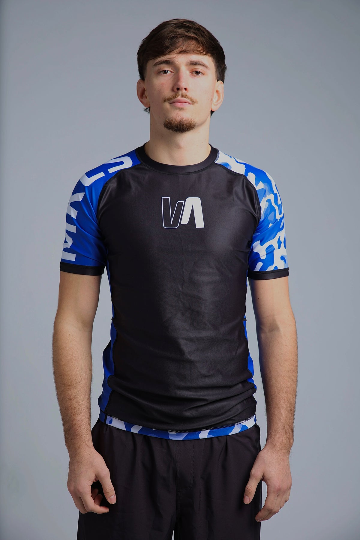 Rashguard camouflage - Bleu