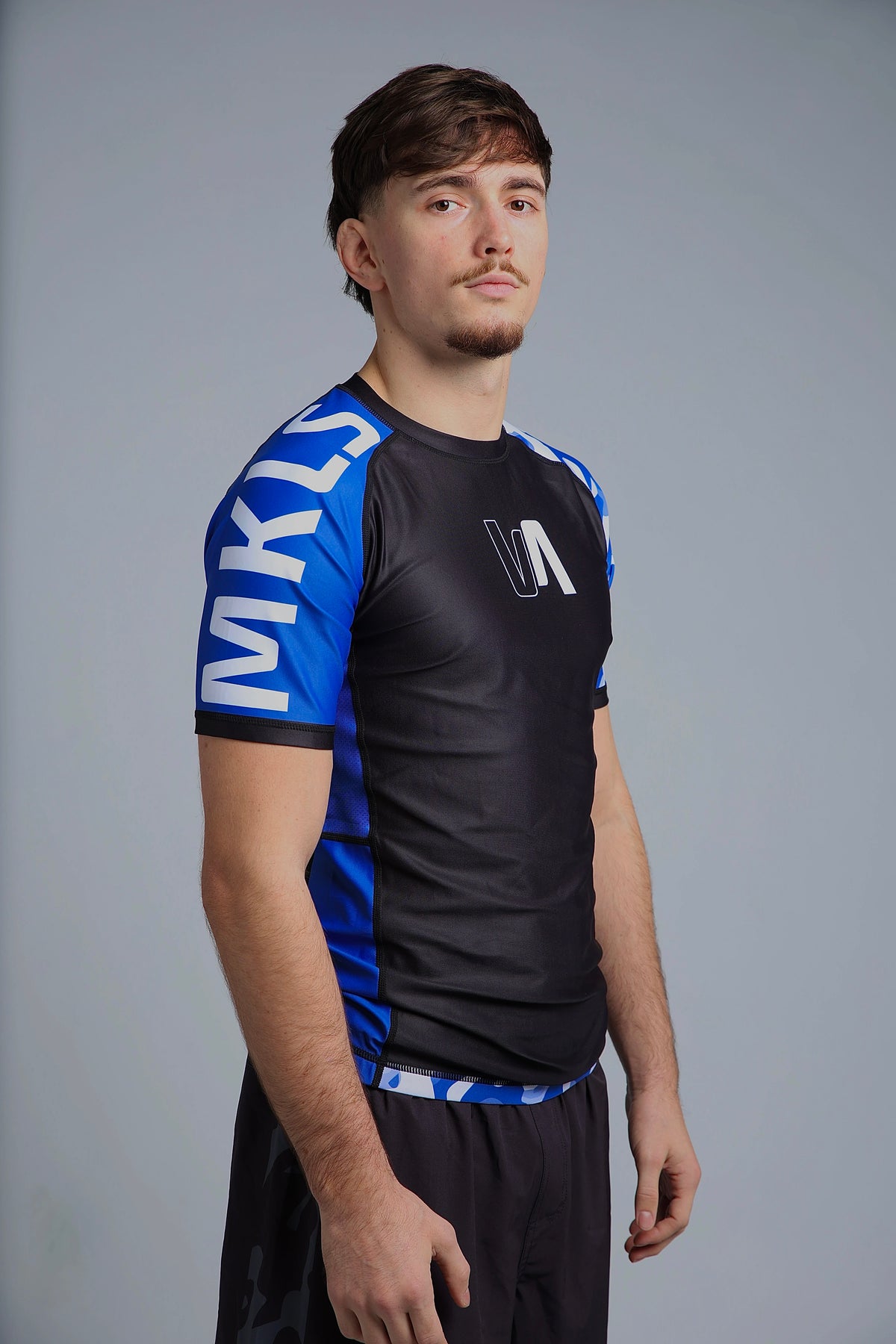 Rashguard camouflage - Bleu