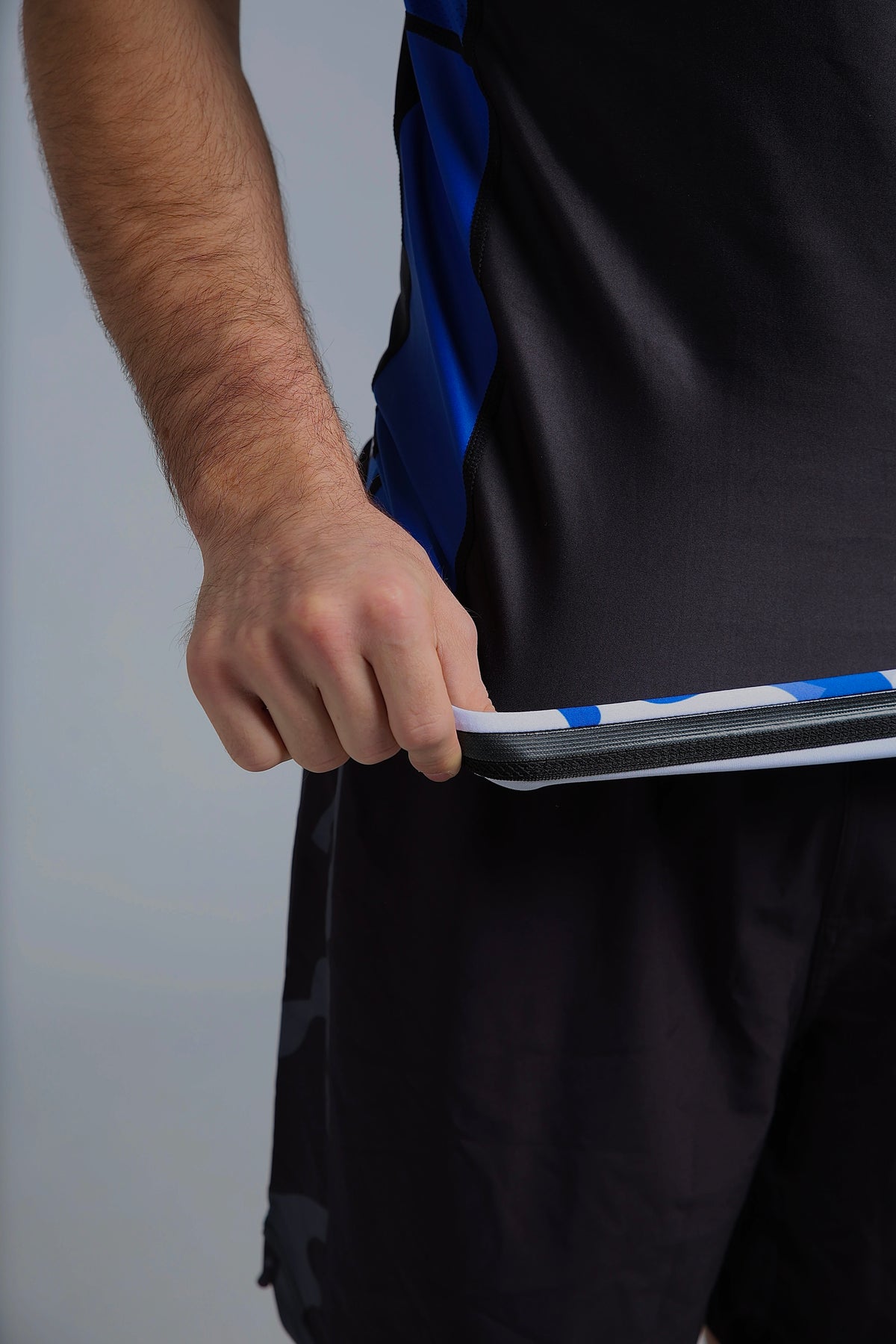 Rashguard camouflage - Bleu