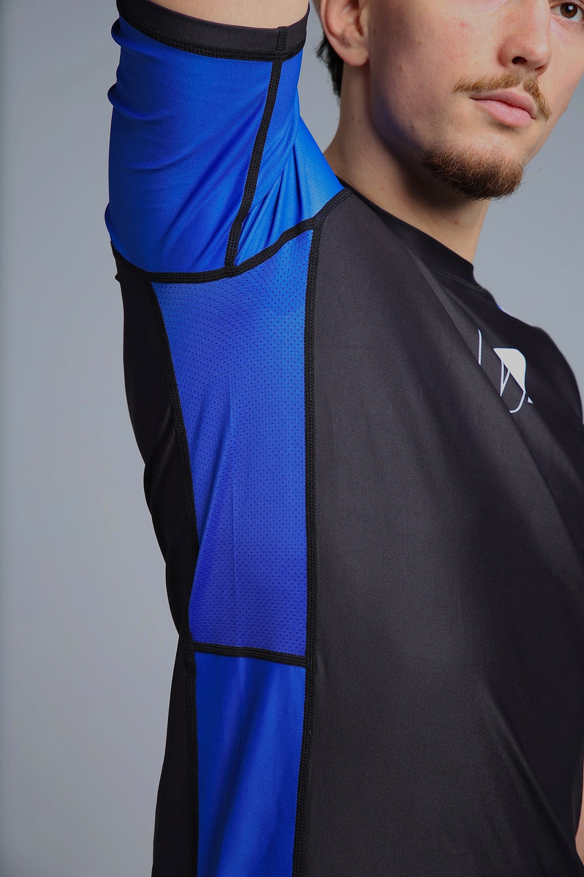 Rashguard camouflage - Bleu